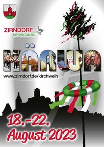 Plakat zur Zirndorfer Kirchweih
